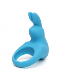 Голубое эрекционное виброкольцо Happy Rabbit Rechargeable Rabbit Cock Ring - Happy Rabbit - в Нальчике купить с доставкой