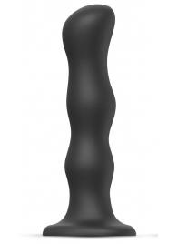 Черная насадка Strap-On-Me Dildo Geisha Balls size M - Strap-on-me купить в Нальчике с доставкой в Orgasmix.ru Черная насадка Strap-On-Me Dildo Geisha Balls size M - Strap-on-me - купить с доставкой в Нальчике