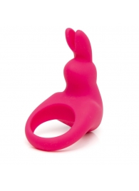 Розовое эрекционное виброкольцо Happy Rabbit Rechargeable Rabbit Cock Ring - Happy Rabbit - в Нальчике купить с доставкой