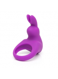 Фиолетовое эрекционное виброкольцо Happy Rabbit Rechargeable Rabbit Cock Ring - Happy Rabbit - в Нальчике купить с доставкой