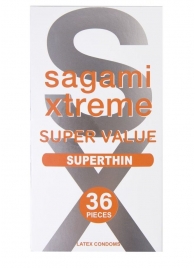 Ультратонкие презервативы Sagami Xtreme Superthin - 36 шт. - Sagami - купить с доставкой в Нальчике