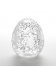 Мастурбатор-яйцо Keith Haring EGG DANCE - Tenga - в Нальчике купить с доставкой