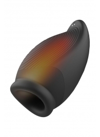 Мастурбатор с вибрацией и функцией нагрева Squeezable Stroker - Dream Toys - в Нальчике купить с доставкой