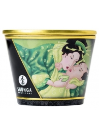 Массажная свеча Exotic Green Tea с ароматом зелёного чая - 170 мл. - Shunga - купить с доставкой в Нальчике