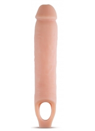 Телесная насадка на пенис 11.5 Inch Cock Sheath Penis Extender - 29,2 см. - Blush Novelties - в Нальчике купить с доставкой