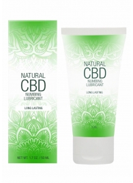 Лубрикант с пролонгирующим эффектом Natural CBD Numbing Lubricant - 50 мл. - Shots Media BV - купить с доставкой в Нальчике