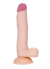 Телесный фаллоимитатор-реалистик Minc - 21 см. - A-toys купить с доставкой в интернет-магазине Orgasmix в Нальчике Телесный фаллоимитатор-реалистик Minc - 21 см. - A-toys