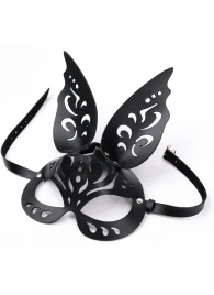 Черная ажурная маска  Зайка  с ушками - Crazy Handmade - купить с доставкой в Нальчике Черная ажурная маска  Зайка  с ушками - Crazy Handmade - купить с доставкой в Нальчике