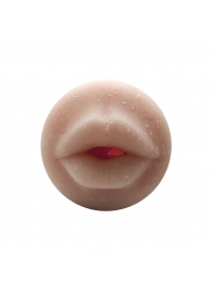 Телесный мастурбатор-ротик Oral Mini Masturbator - Adrien Lastic - в Нальчике купить с доставкой