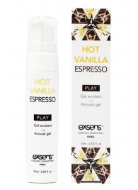 Возбуждающий гель Hot Vanilla Espresso Arousal Gel - 15 мл. - Exsens - купить с доставкой в Нальчике