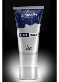 Силиконовая гель-смазка FLIRT MAGIC Ice с лёгким пролонгирующим эффектом - 75 мл. - Sitabella - купить с доставкой в Нальчике