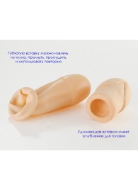 Латексный удлинитель пениса - Sitabella - в Нальчике купить с доставкой