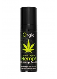 Возбуждающий интимный гель для пар ORGIE Hemp Intense Orgasm - 15 мл. - ORGIE - купить с доставкой в Нальчике Возбуждающий интимный гель для пар ORGIE Hemp Intense Orgasm - 15 мл. - ORGIE - купить с доставкой в Нальчике