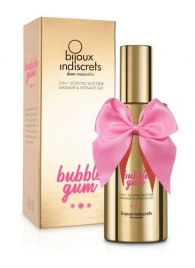 Гель с ароматом жвачки Bubblegum 2-in-1 Scented Silicone Massage And Intimate Gel - 100 мл. - Bijoux Indiscrets - купить с доставкой в Нальчике