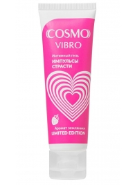 Возбуждающий гель на водно-силиконовой основе Cosmo Vibro с ароматом земляники - 50 гр. - Биоритм - купить с доставкой в Нальчике