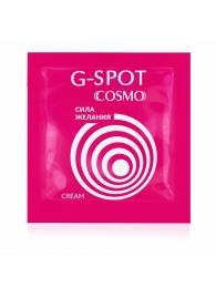 Стимулирующий интимный крем для женщин Cosmo G-spot - 2 гр. - Биоритм - купить с доставкой в Нальчике