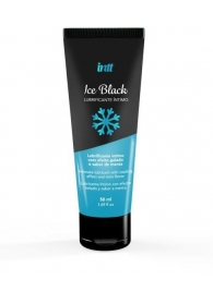 Лубрикант на водной основе Ice Black с ледяным эффектом - 50 мл. - INTT - купить с доставкой в Нальчике