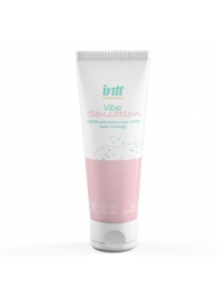 Лубрикант на водной основе Vibe Sensation с клубничным вкусом и легким вибрирующим эффектом - 50 гр. - INTT - купить с доставкой в Нальчике Лубрикант на водной основе Vibe Sensation с клубничным вкусом и легким вибрирующим эффектом - 50 гр. - INTT - купить с доставкой в Нальчике