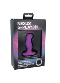 Фиолетовая вибровтулка Nexus G-Play+ M - Nexus Range - в Нальчике купить с доставкой