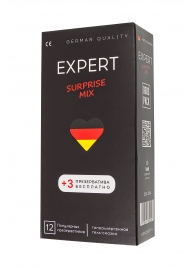 Презервативы EXPERT Surprise Mix - 12 шт.(+3 в подарок) - Expert - купить с доставкой в Нальчике