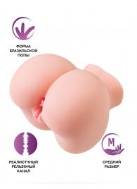 Реалистичный мастурбатор Giovanna - ToyFa - в Нальчике купить с доставкой