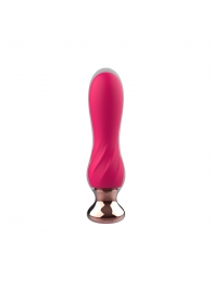 Розовый мини-вибратор Mini Vibrator с пультом ДУ - 12,5 см. - I-MOON