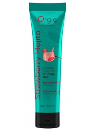 Съедобный интимный гель Orgie Lube Tube Cocktail Strawberry Mojito - 100 мл. - ORGIE - купить с доставкой в Нальчике