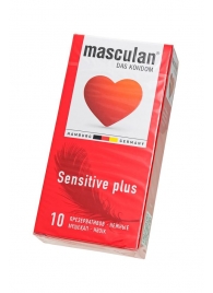 Презервативы Masculan Sensitive plus - 10 шт. - Masculan - купить с доставкой в Нальчике