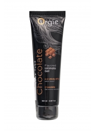 Интимный гель на водной основе Lube Tube Chocolate с шоколадным вкусом - 100 мл. - ORGIE - купить с доставкой в Нальчике