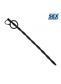 Черный стимулятор уретры Sex Expert - Sex Expert - купить с доставкой в Нальчике