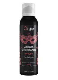 Хрустящая пенка для массажа Orgie Acqua Croccante Sakura с ароматом сакуры - 150 мл. - ORGIE - купить с доставкой в Нальчике
