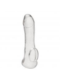 Прозрачная насадка на пенис Transparent Penis Enhancing Sleeve Extension - 15,9 см. - BlueLine - в Нальчике купить с доставкой