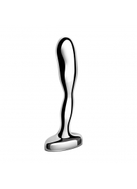 Стальной стимулятор простаты Stainless Steel Prostate Plug - 11,5 см. - b-Vibe - в Нальчике купить с доставкой