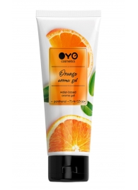 Лубрикант на водной основе OYO Aroma Gel Orange с ароматом апельсина - 75 мл. - OYO - купить с доставкой в Нальчике