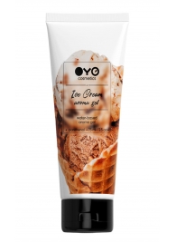 Лубрикант на водной основе OYO Aroma Gel Ice Cream с ароматом пломбира - 75 мл. - OYO - купить с доставкой в Нальчике