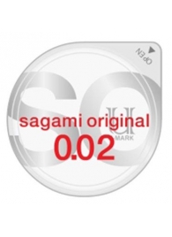 Ультратонкий презерватив Sagami Original - 1 шт. - Sagami - купить с доставкой в Нальчике