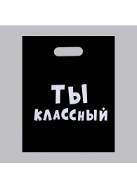 Пакет «Ты классный» - 31 х 40 см. - Сима-Ленд - купить с доставкой в Нальчике