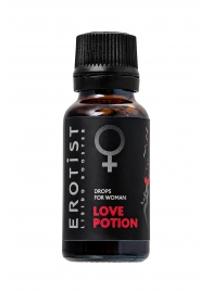 Возбуждающие капли для женщин Erotist Love Potion - 20 мл. - Erotist Libido Booster - купить с доставкой в Нальчике