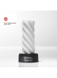 Белый 3D мастурбатор SPIRAL - Tenga - в Нальчике купить с доставкой