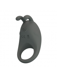 Серое эрекционное кольцо с вибрацией Master Ring - Baile - в Нальчике купить с доставкой