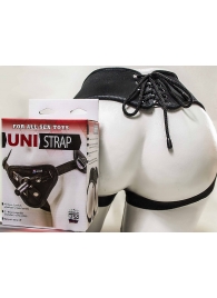 Универсальные трусики Harness UNI strap с корсетом - LOVETOY (А-Полимер) - купить с доставкой в Нальчике