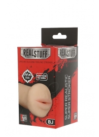 Нежный мастурбатор-ротик REALSTUFF 5INCH MASTURBATOR BJ - Dream Toys - в Нальчике купить с доставкой