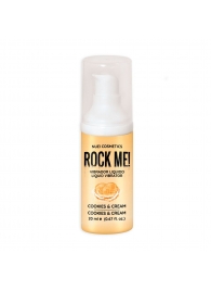 Жидкий вибратор Nuei Rock Me! с ароматом печенья и сливок - 20 мл. - Nuei cosmetics - купить с доставкой в Нальчике