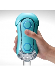 Голубой мастурбатор Tenga Flip ORB Ocean - Tenga - в Нальчике купить с доставкой