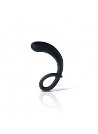 Черный массажер простаты Curving Curt - 13 см. - MyStim - купить с доставкой в Нальчике