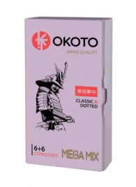 Презервативы OKOTO Mega Mix - 12 шт. - Sitabella - купить с доставкой в Нальчике