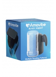 Инновационный робот-мастурбатор Black Knight с функцией пенетрации - Amovibe - в Нальчике купить с доставкой