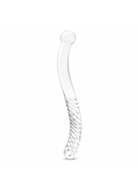 Стеклянный фаллоимитатор 11’’ Glass Pelvic Wand Double Ended - 28 см. - Glas