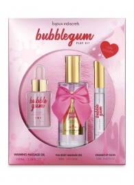 Набор средств для массажа и ласк Bubblegum Play Kit - Bijoux Indiscrets - купить с доставкой в Нальчике