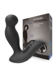 Черный вибромассажер простаты 3,5’’ P-spot Massager - 12,5 см. - Erokay - в Нальчике купить с доставкой